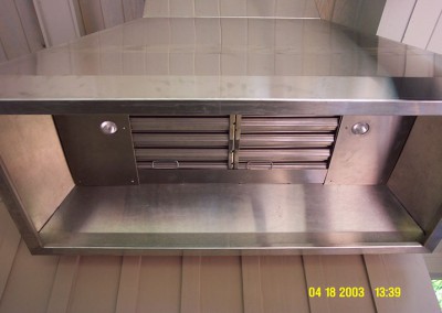 Custom Outdoor Stainless Resid. Hood